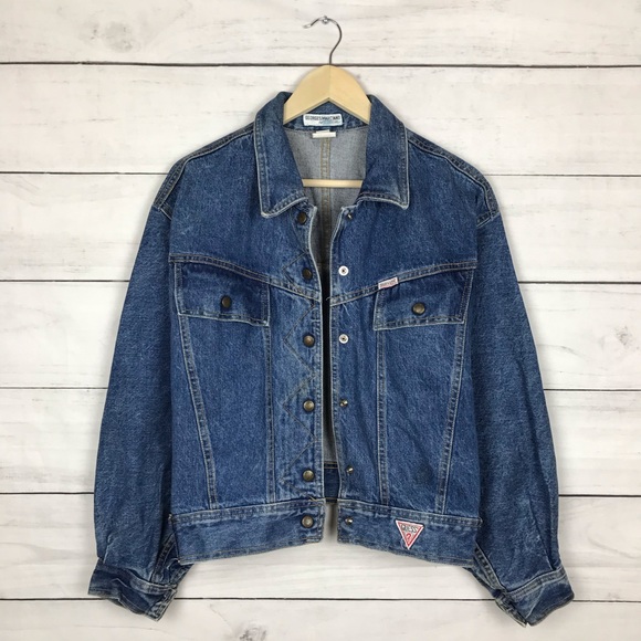 Guess by Marciano Jackets & Blazers - Vintage 1980s Guess Denim Jacket